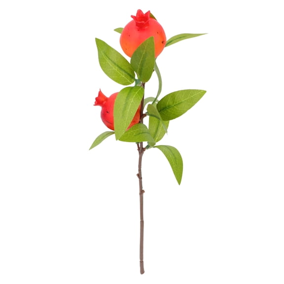 Tersarium Artificial Pomegranate Twig Ornament New Year Fortune Pomegranate Branch Adornment
