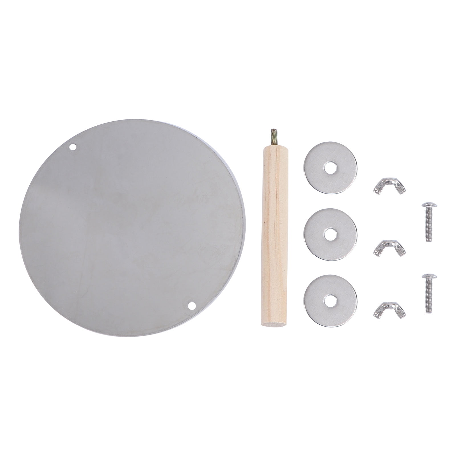 Tersarium Bird Cage Parrot Perch Stick Hanging Mirror Bird Standing