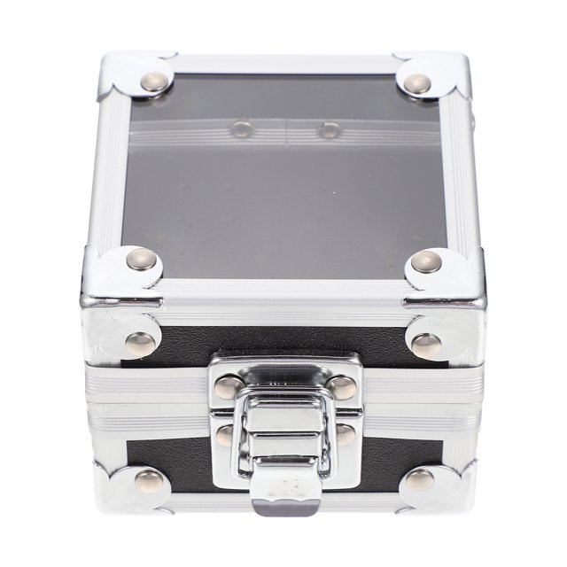 Tersarium Nail Drill Bits Storage Box Sturdy Acrylic Manicure Grinding