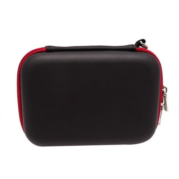 Tersarium Portable Protective Carphones Case Organizer Universal Travel Case Bag for Cables/USB Hard Drive/Plug/External Flash Drive/Small Electronics (Black)