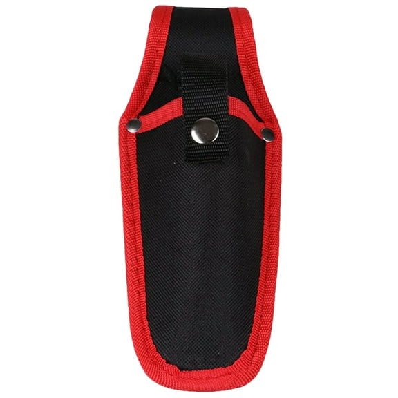 HEATSHAKING hand pruner hanging pouch Canvas Pet Grooming Black Minimalist 1Pcs