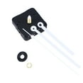 Tersarium Silent Clock Movement Kits for DIY Clock Replacement (White
