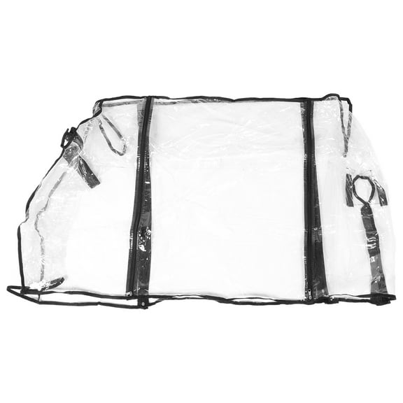 Tersarium Universal Waterproof Wagon Cover Double Stroller Rain Transparent