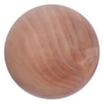 Tersarium Wooden Round Ball Wood Arts Craft Blank Wood Circle DIY