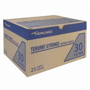 Terumo Syringe, 30mL, Luer Lock, 25/Box, SS-30L