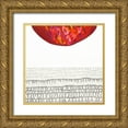 thumbnail image 1 of Teruzzi, Vittorio 12x12 Gold Ornate Wood Framed with Double Matting Museum Art Print Titled - Ipotesi di paesaggio III, 1 of 4