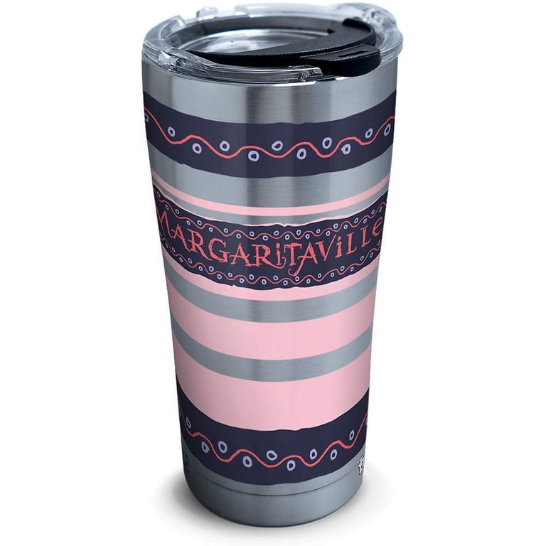 Tervis 1304339 Margaritaville - Pink Blue Stripes Stainless Steel Insulated  Tumbler with Lid 20 oz Silver - Walmart.com