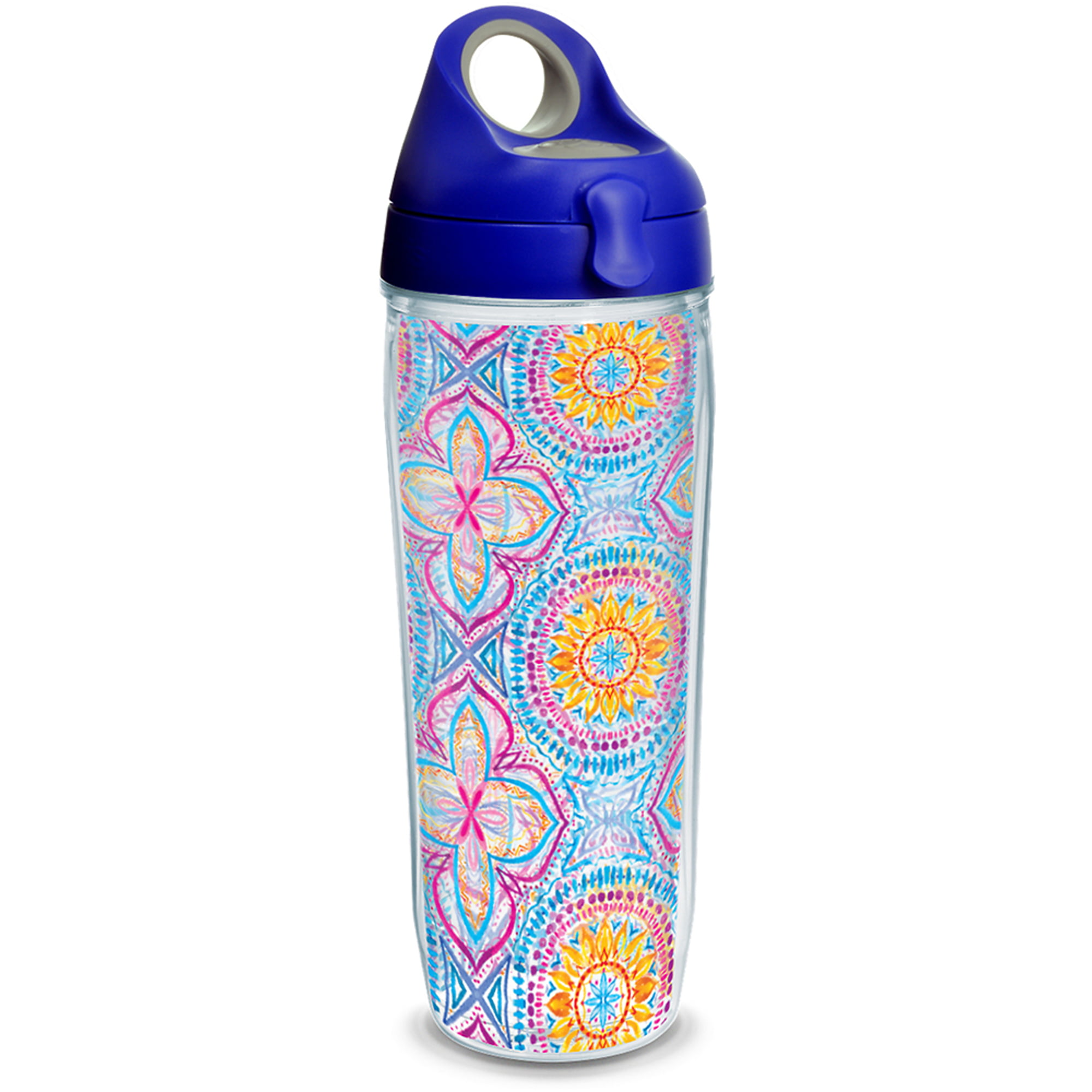 Tervis Clear & Colorful Insulated Tumbler, Size: 24oz Water Bottle