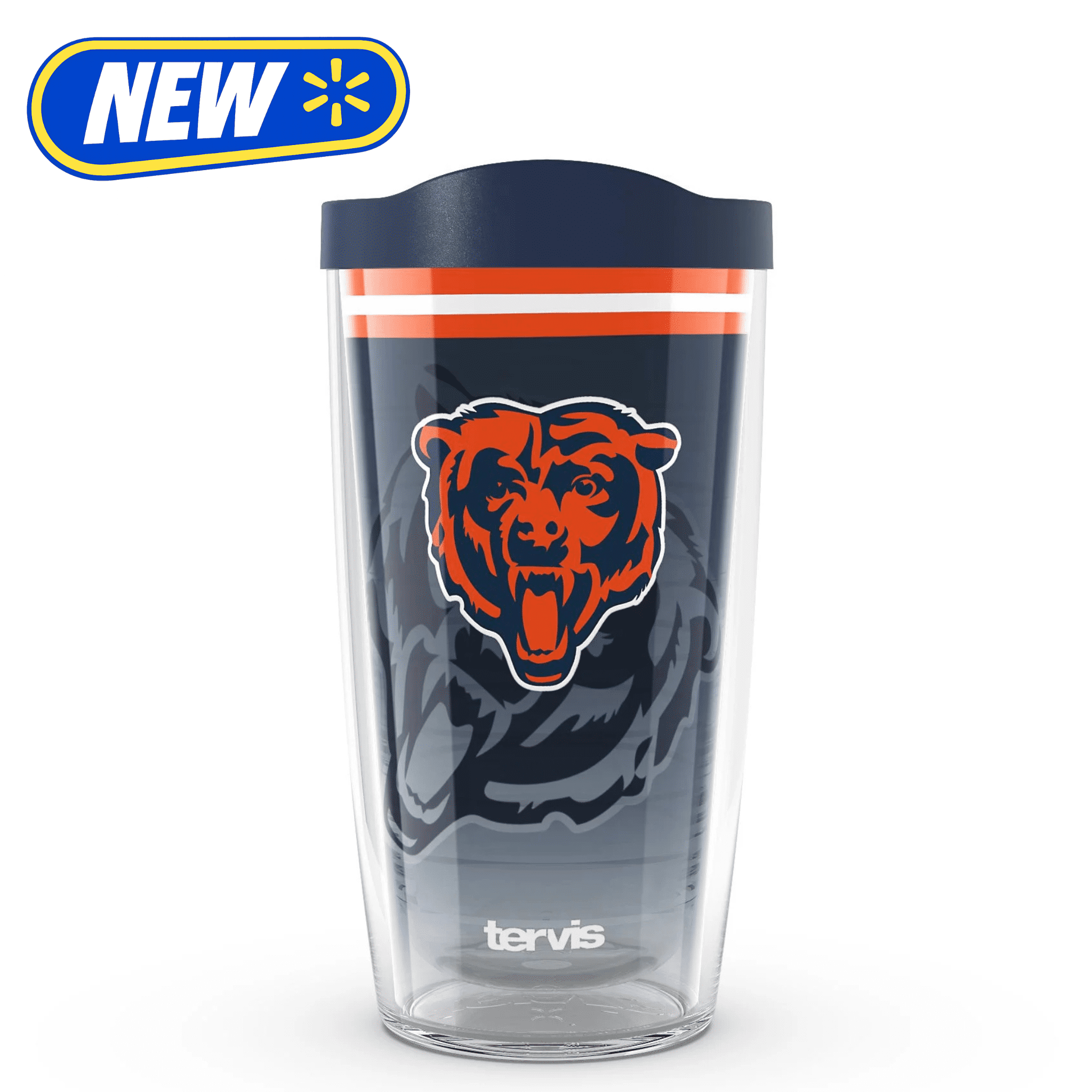 Tervis Classic Tritan NFL® Chicago Bears - Forever Fan | 16oz Classic Tumbler with Travel Lid