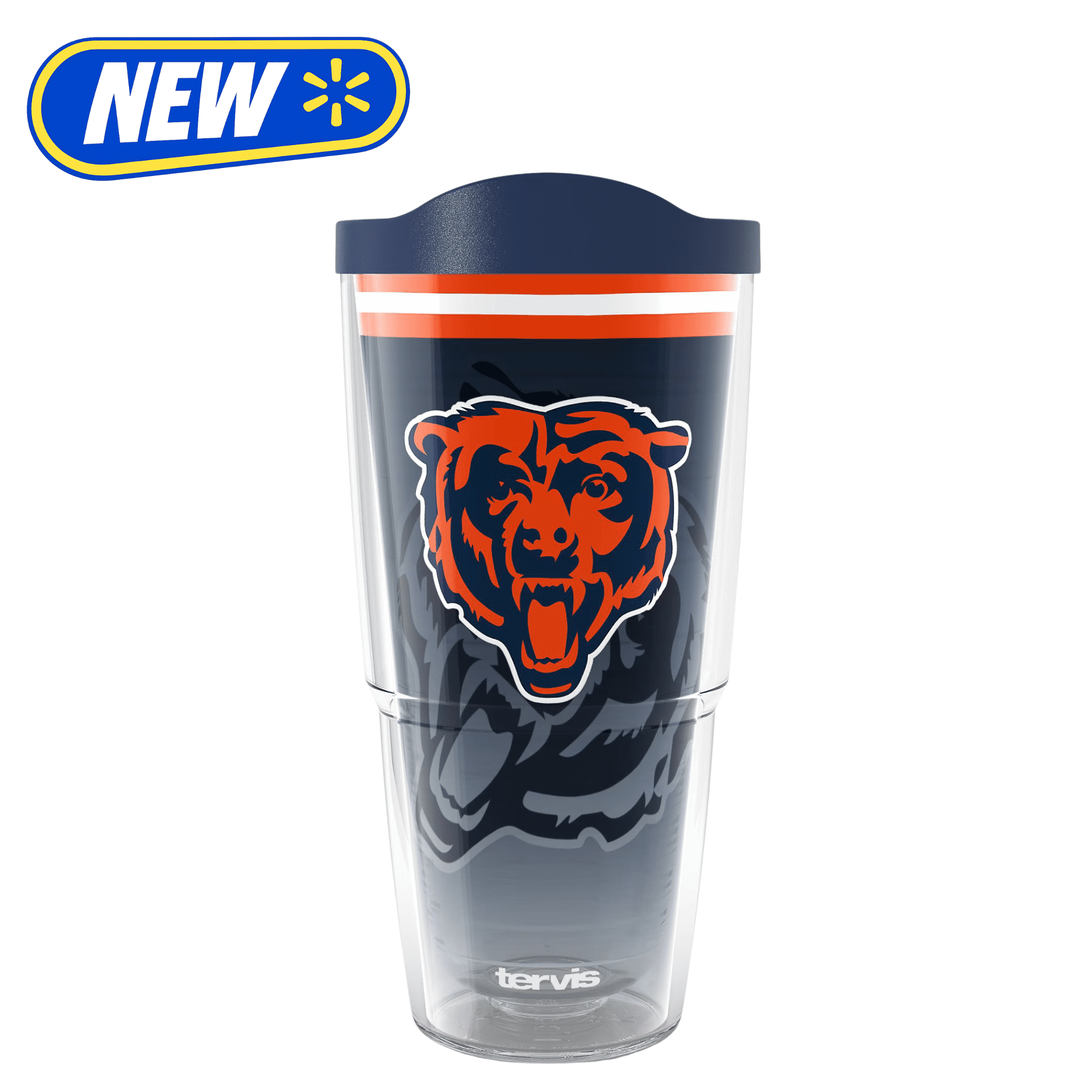 Tervis Classic Tritan NFL® Chicago Bears - Forever Fan | 24oz Classic Tumbler with Travel Lid