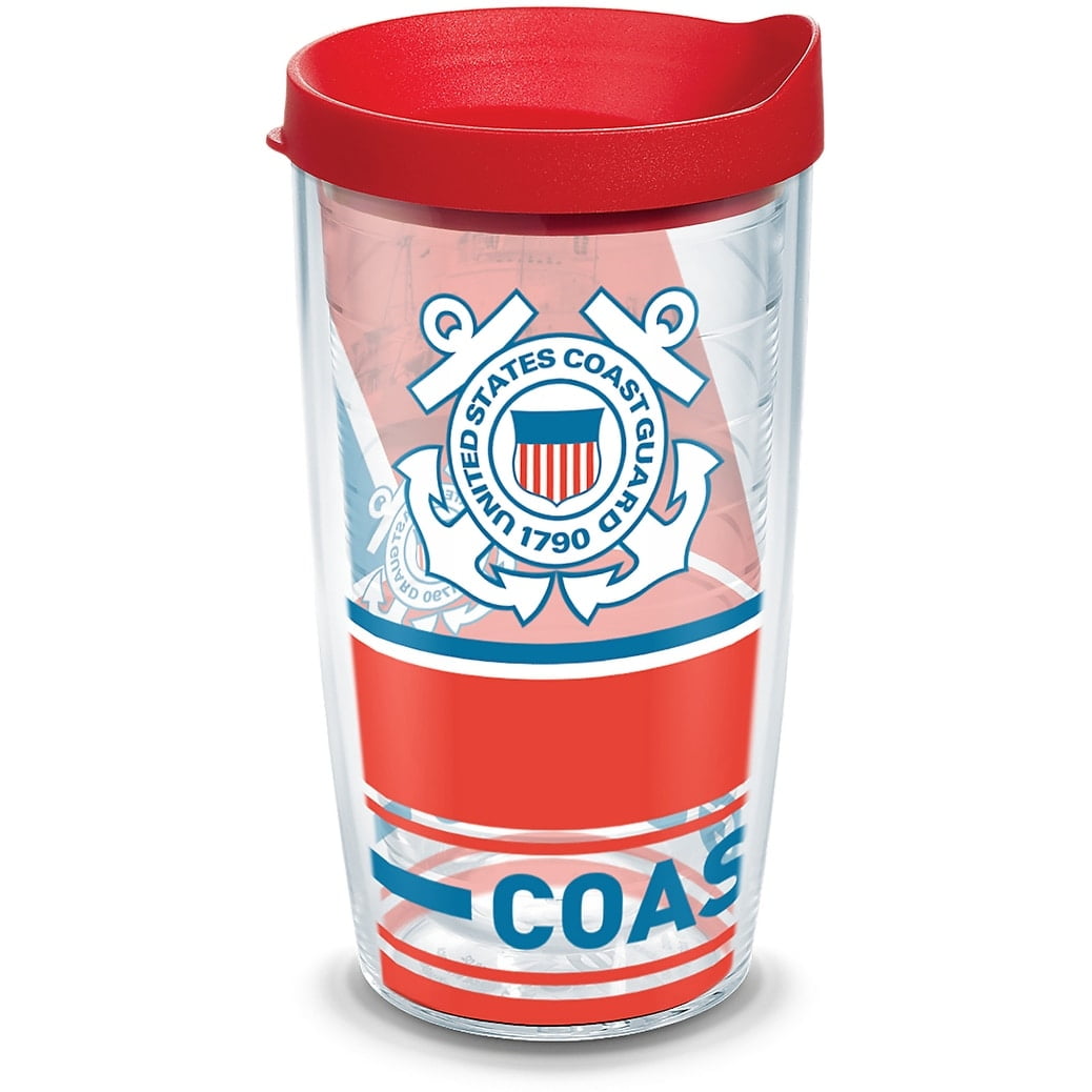 Tervis Coast Guard Tumbler – Double-Wall Insulated Travel Cup, Keeps Drinks Hot & Cold, 24 Oz, Made In USA 2 thumbnail image