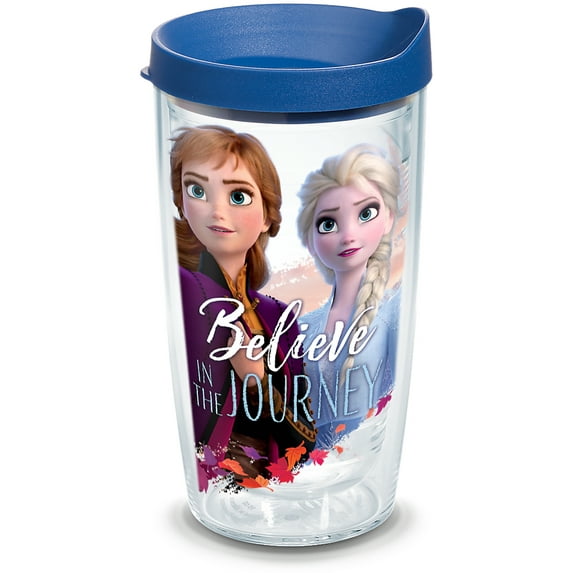 Tervis Disney - Frozen 2 - Anna & Elsa's Journey Made in USA Double Walled Insulated Travel Tumbler, Classic - 16oz