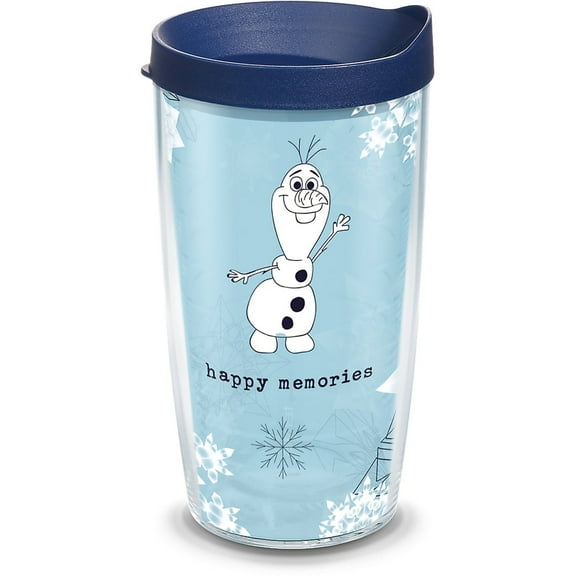 Tervis  Disney Frozen 2 Olaf Made in USA Double Walled Insulated Travel Tumbler, Classic - 16oz