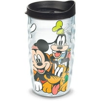 Tervis Disney Mickey Group Made in USA Double Walled Insulated Travel Tumbler, Classic 10oz Wavy