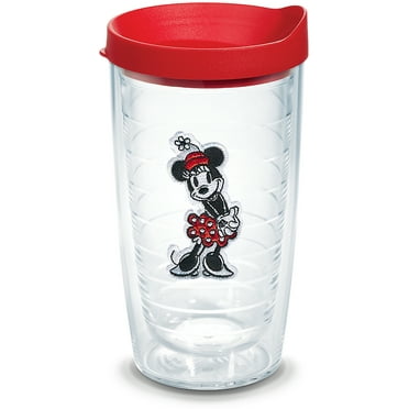 Tervis Disney Original Made in USA Double Walled Insulated Tumbler Travel Cup Keeps Drinks Cold & Hot, 16oz, Minnie