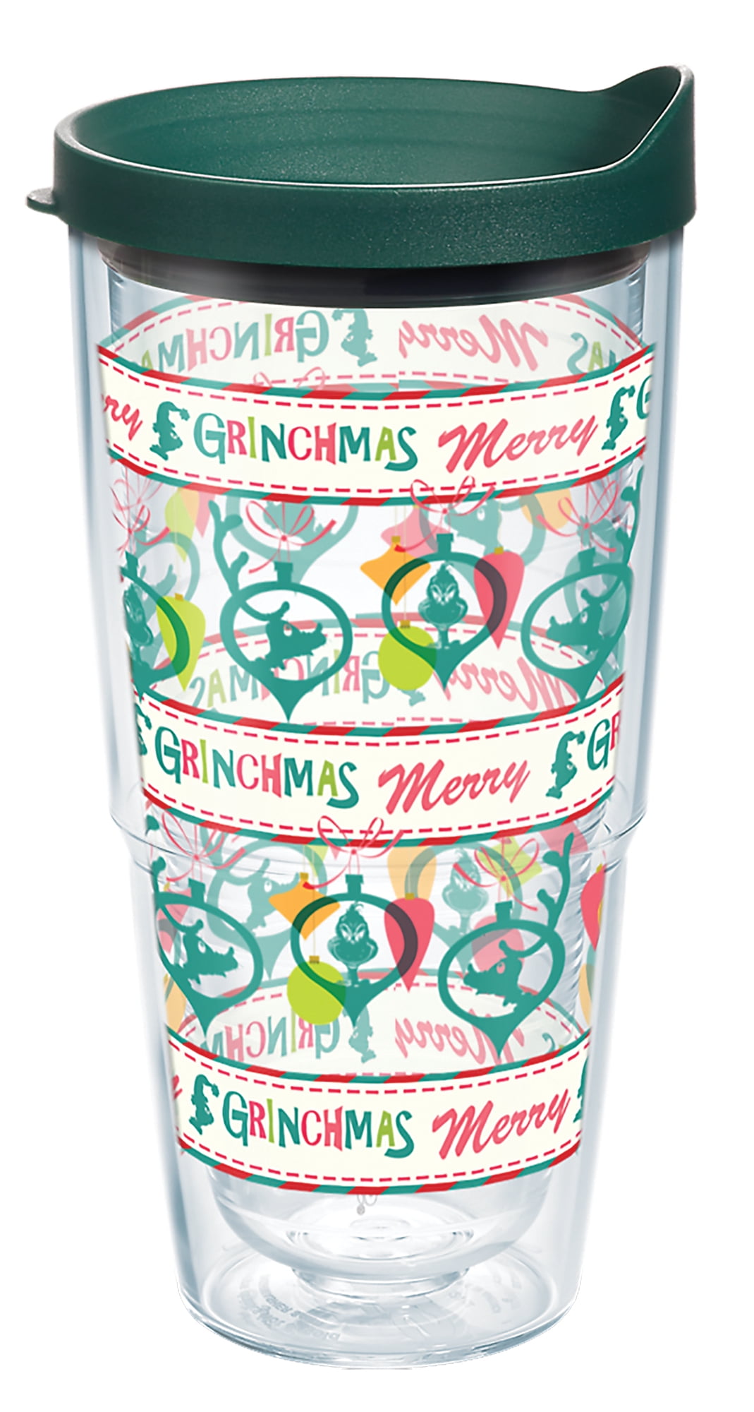 Tervis Christmas Gnomes Pattern Holiday Made In USA Double Walled Insulated Travel Tumbler Classic 16oz Mug