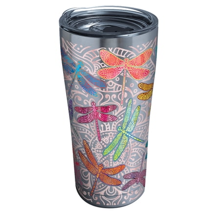 Tervis Dragonfly Mandala 20 Oz. Stainless Steel Tumbler with Slider Lid