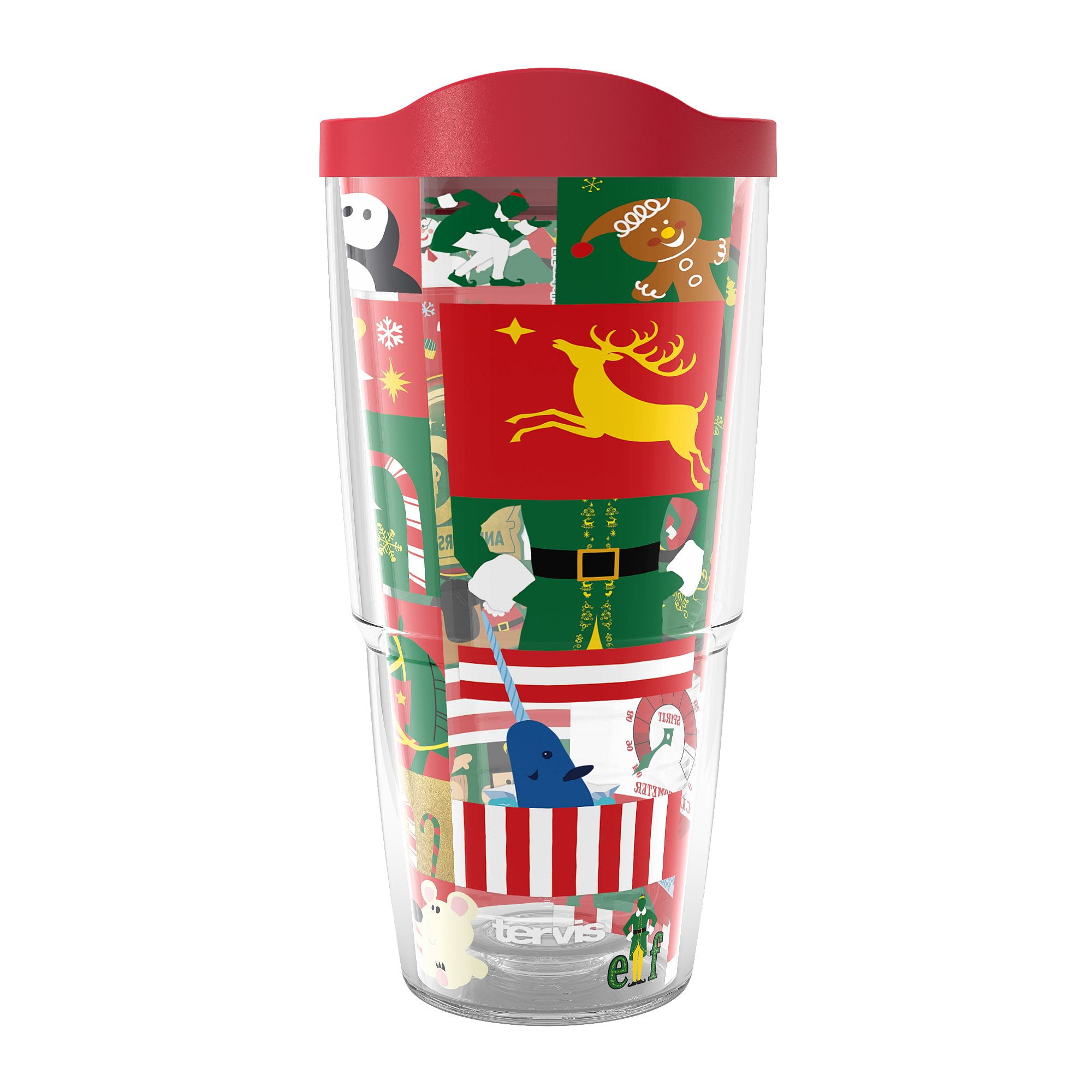 Tervis Elf 20th Anniversary Christmas Holiday Limited Edition Insulated Tumbler, 24oz, Classic