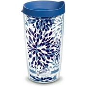 Tervis Fiesta Lapis Calypso Made in USA Double Walled  Insulated Tumbler Travel Cup Keeps Drinks Cold & Hot, 16oz, Lidded