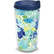 Tervis Fiesta Meadow Floral Made in USA Double Walled  Insulated Tumbler Travel Cup Keeps Drinks Cold & Hot, 16oz, Classic Lidded