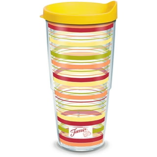 Tervis Lets Get Lost 24 oz. Clear Plastic Travel Mugs Double Walled  Insulated Plastic Travel Mugs Tumbler with Travel Lid 1355832 - The Home  Depot
