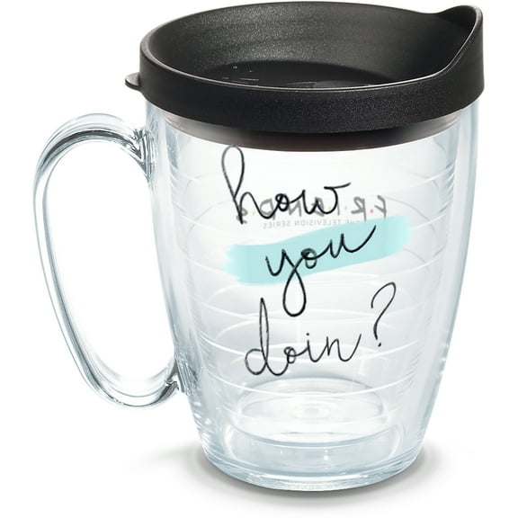 Tervis Friends - How You Doin' Made in USA Double Walled Insulated Travel Tumbler, Classic - 16oz Mug
