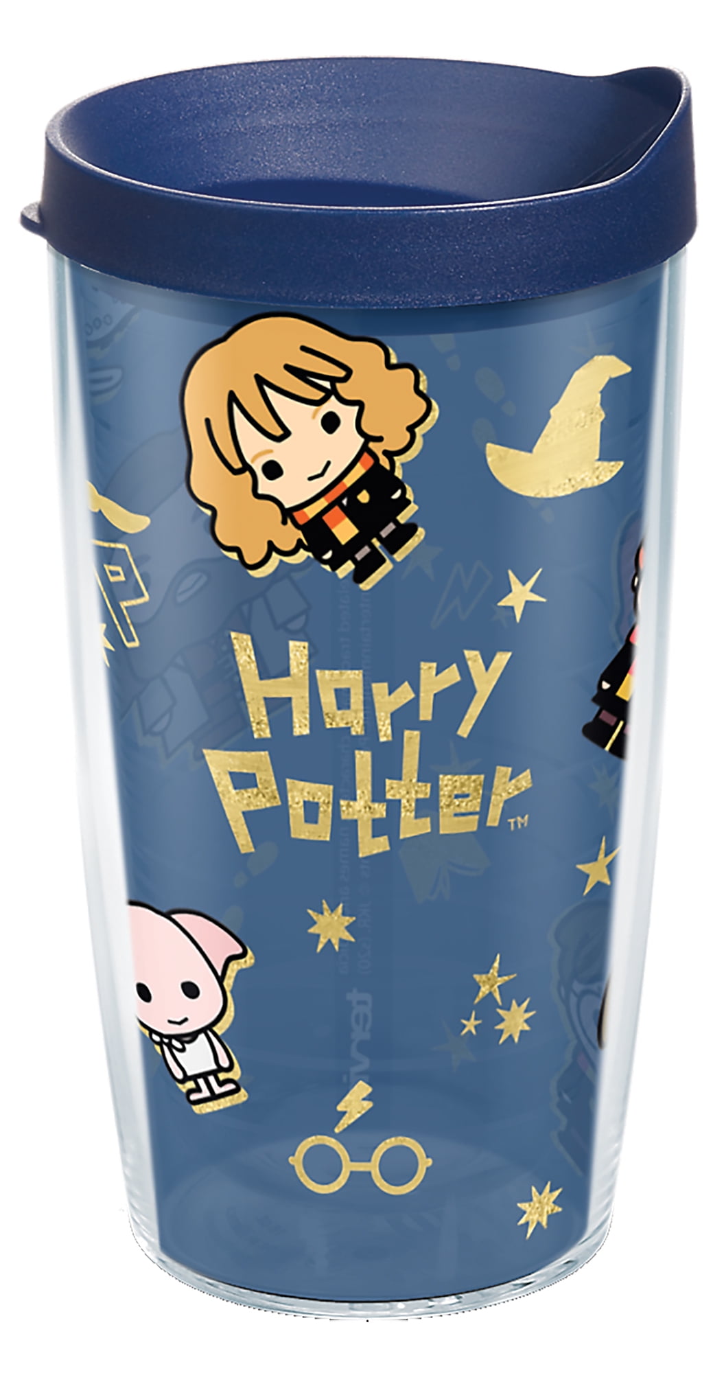 Tervis Lot of 2 Harry Potter Theme Tumbler Cups 24oz & 16oz