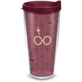 thumbnail image 1 of Tervis Harry Potter - Maroon and Gold Glasses Made in USA Double Walled Insulated Travel Tumbler, Classic 24oz, 1 of 5