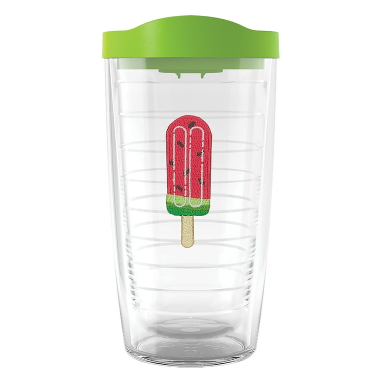 Watermelon 16 oz Glass Can Cup