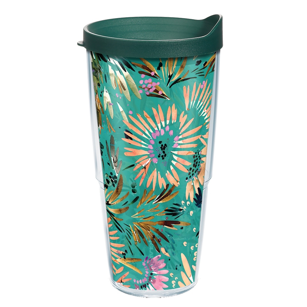 Tervis Black Marble Insulated Tumbler - 16oz Double Wall Travel Cup, Keeps Drinks Hot & Cold, Made In USA, Classic Design - View #4