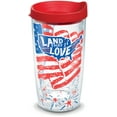 thumbnail image 1 of Tervis Land That I Love Double Walled Insulated Tumbler Travel Cup, 16oz, Clear, 1 of 9