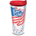 thumbnail image 1 of Tervis  Land That I Love Made in USA Double Walled Insulated Travel Tumbler, Classic 24oz, 1 of 9