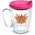 thumbnail image 1 of Tervis Lotus Flower Made in USA Double Walled Insulated Travel Tumbler, Clear - 16oz Mug, 1 of 9
