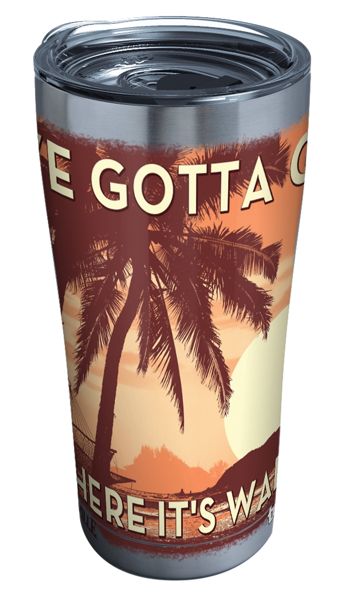 Tervis "Though She Be But Little She Is Fierce" Tumbler - 16oz Double-Wall Insulated, Made In USA