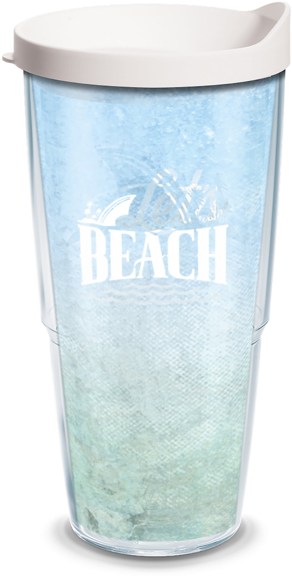 Tervis Social Distancing Yeti Made in USA Double Walled Insulated Tumbler  Travel Cup Keeps Drinks Cold & Hot, 24oz, Classic 