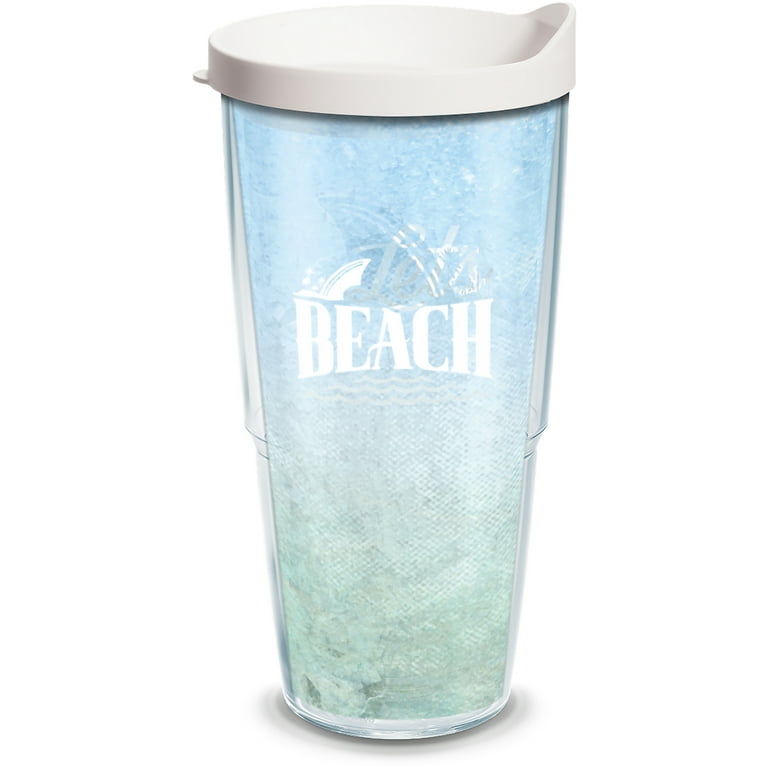 Tervis Clear 24 oz. 2-Pack Plastic Double Walled Insulated Tumbler