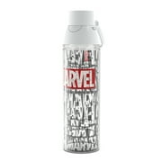 Tervis Marvel Logo Made in USA Double Walled Insulated Travel Tumbler, Classic - 24oz Venture Lite Water Bottle