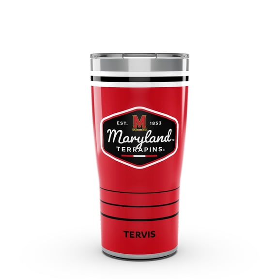 Tervis Maryland Terrapins 20oz. Vintage DuraPrint-- Stainless Steel Travel Tumbler