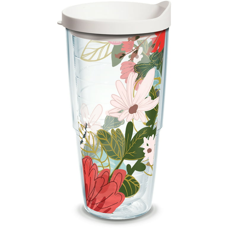 Tervis Mellow Floral Made in USA Double Walled Insulated Tumbler