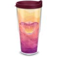 thumbnail image 1 of Tervis  Moth Made in USA Double Walled Insulated Travel Tumbler, Classic 24oz - Maroon Lid, 1 of 9