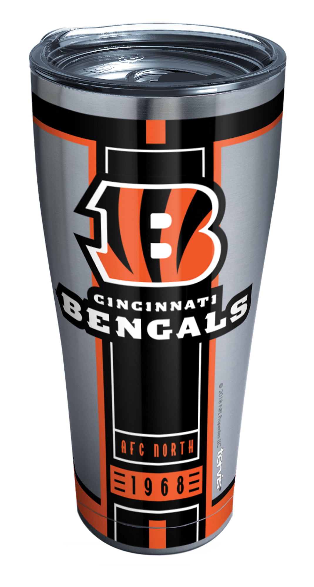  Tervis Made in USA Double Walled NFL Cincinnati Bengals  Insulated Tumbler Cup Keeps Drinks Cold & Hot, 24oz, Genuine : Sports &  Outdoors