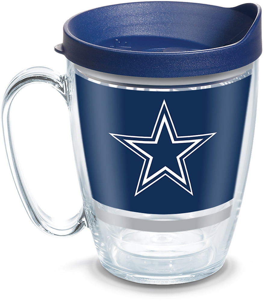 Lids Dallas Cowboys 24oz. Powder Coated Draft Travel Mug - Blue