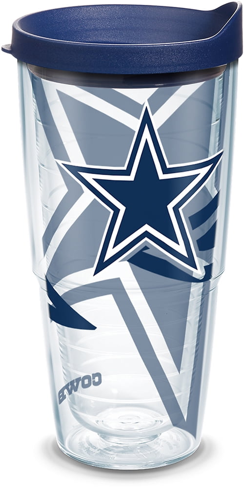 NFL Dallas Cowboys Touchdown 24 oz Water Bottle with lid