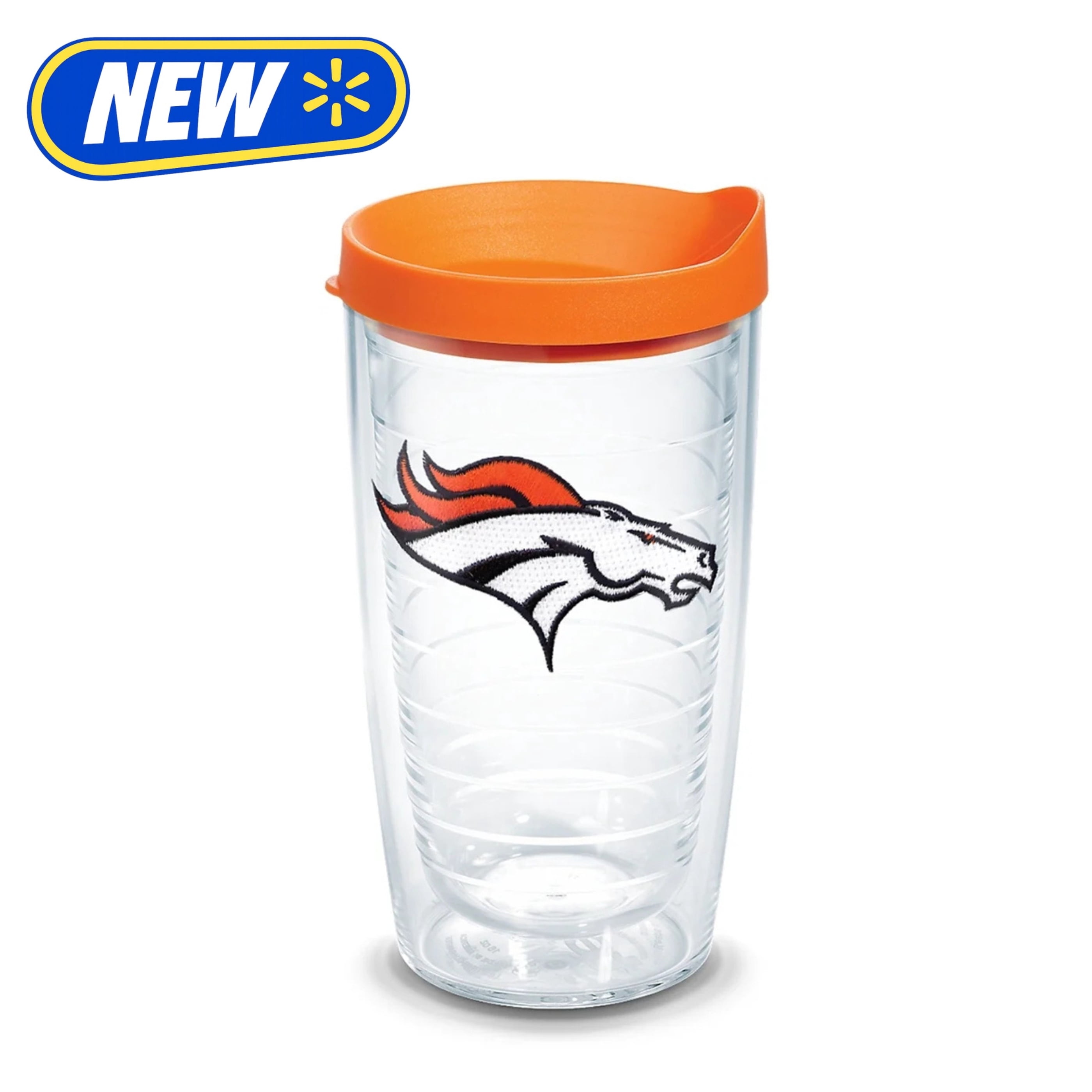 Tervis Classic Tritan NFL® Denver Broncos - Primary Logo | 16oz Classic Tumbler with Travel Lid