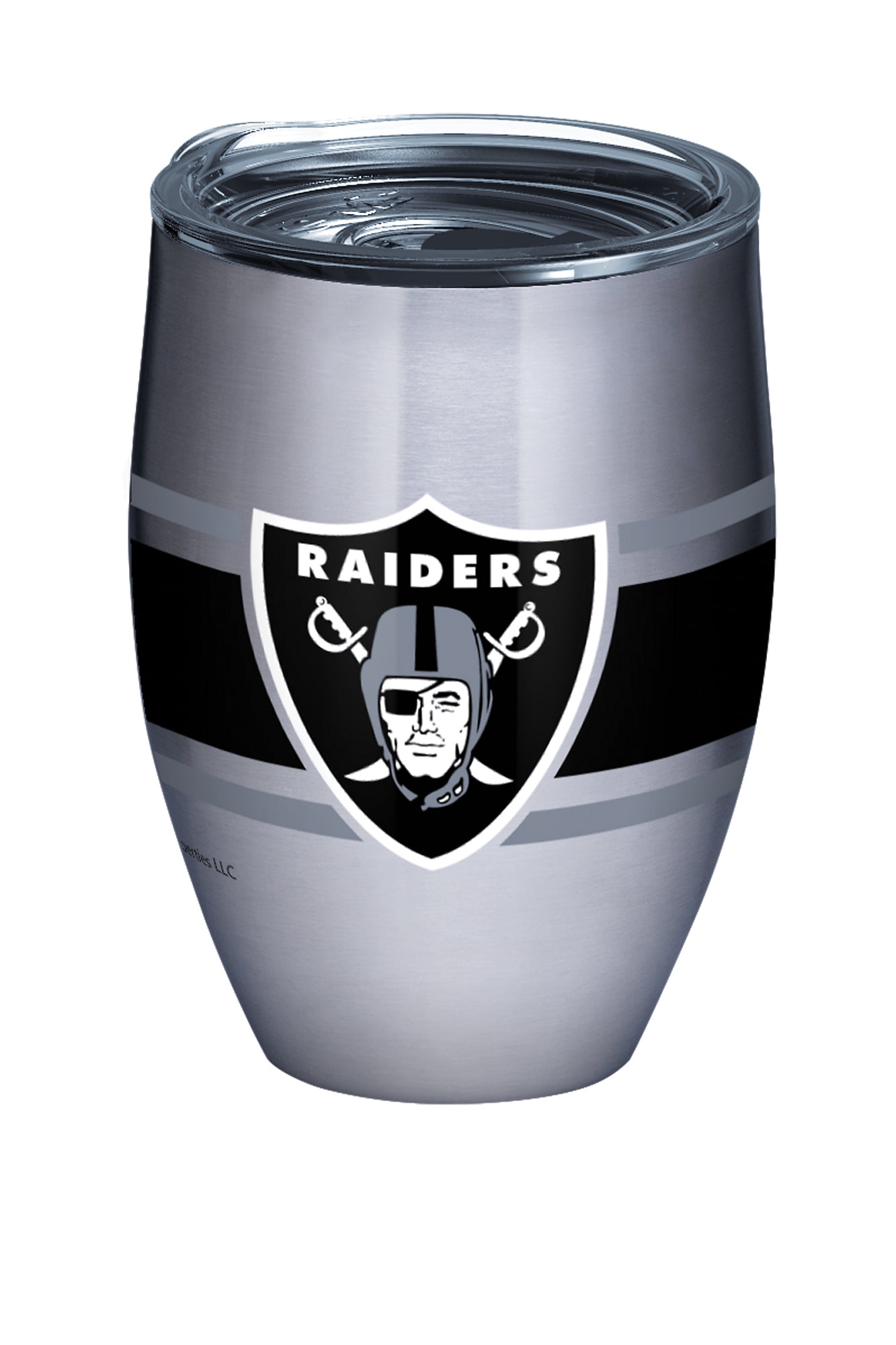 Las Vegas Raiders Football inspired 20oz stainless steel drink tumbler