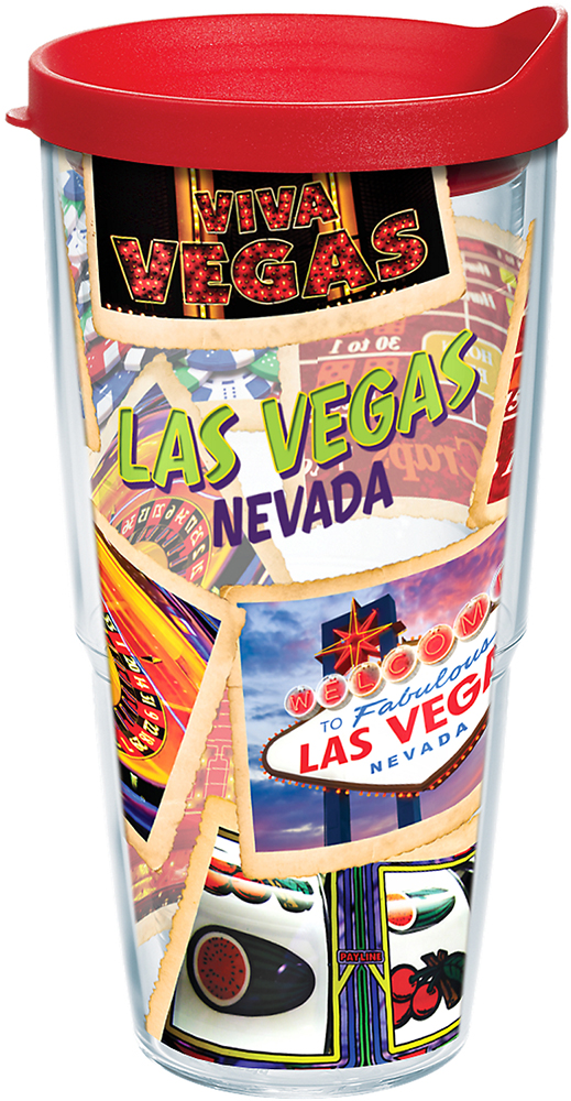 Tervis Nevada Las Vegas Made in USA Double Walled Insulated Tumbler Travel Cup Keeps Drinks