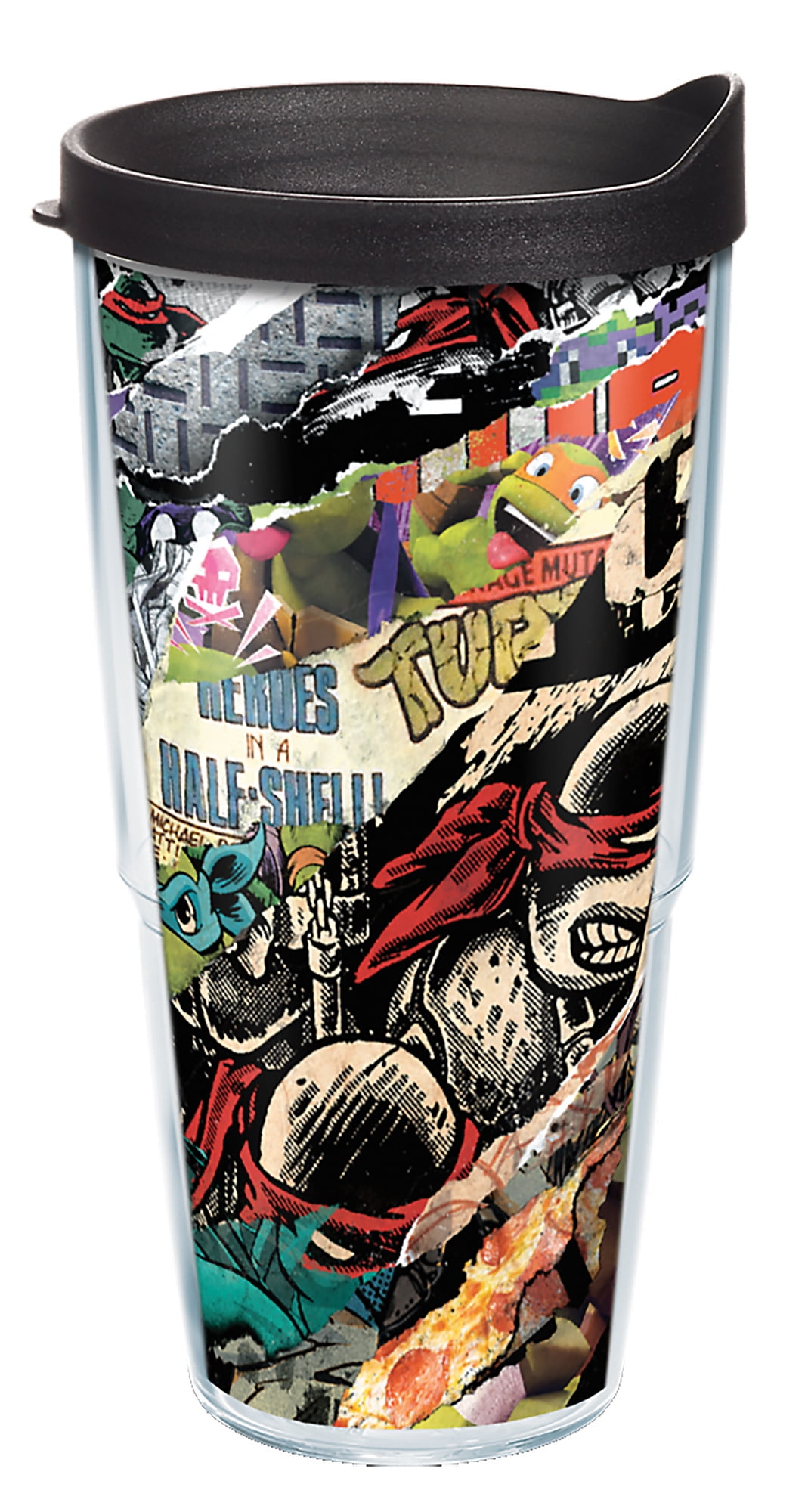Tervis Nickelodeon - Paw Patrol Group Made in USA Double Walled Insulated Tumbler Cup Keeps Drinks Cold & Hot, 10oz Wavy, Clear