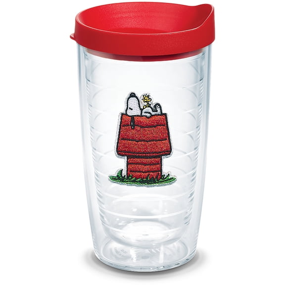 Tervis Peanuts - Snoopy Woodstock Best Buddies Collection Made in USA Double Walled Insulated Tumbler Travel Cup Keeps Drinks Cold & Hot, 16oz, House