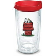 Tervis Peanuts Snoopy Woodstock Best Buddies Collection Made in USA Double Walled Insulated Travel Tumbler, House 16oz