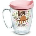 thumbnail image 1 of Tervis Sloth Nope Not Today Double Walled Insulated Tumbler Travel Cup, 16oz, Classic, 1 of 9